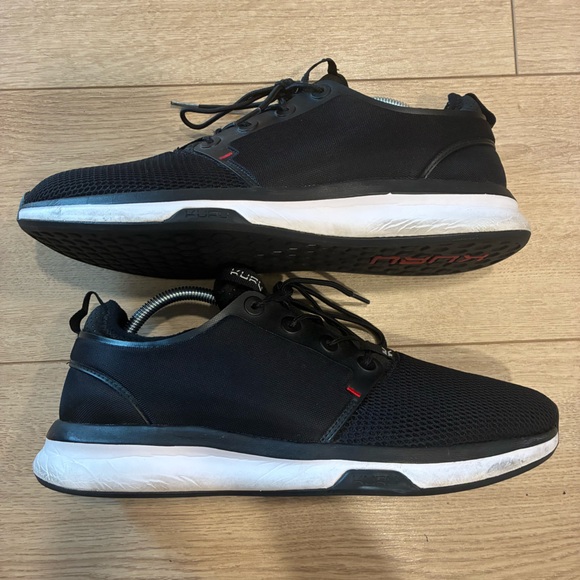 Kuru Men’s Atom Trail Sneaker Black Mesh Sneaker Running Shoe Size 11 - Picture 5 of 12